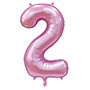 1207-3273 К ЦИФРА 2  40" Сатин Pink