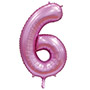 1207-3277 К ЦИФРА 6  40" Сатин Pink