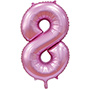 1207-3279 К ЦИФРА 8  40" Сатин Pink