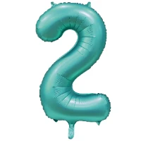 1207-3303 К ЦИФРА 2  40" Сатин Teal