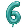 1207-3307 К ЦИФРА 6  40" Сатин Teal