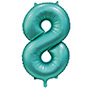 1207-3309 К ЦИФРА 8  40" Сатин Teal