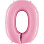 1207-3327 Г ЦИФРА 0  40" Пастель Pink
