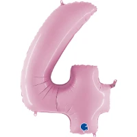 1207-3331 Г ЦИФРА 4  40" Пастель Pink