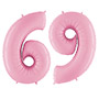 1207-3333 Г ЦИФРА 6/9  40" Пастель Pink