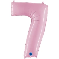 1207-3334 Г ЦИФРА 7  40" Пастель Pink