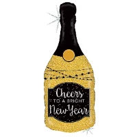 1207-3375 Б ФИГУРА CHEERS NEW YEAR Бутылка шамп
