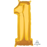 1207-3523 А ЦИФРА 1 26" Gold.