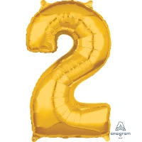 1207-3524 А ЦИФРА 2 26" Gold