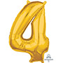 1207-3526 А ЦИФРА 4 26" Gold