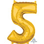 1207-3527 А ЦИФРА 5 26" Gold