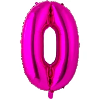1207-3687 К ЦИФРА 0  26" Fuchsia