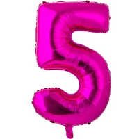 1207-3692 К ЦИФРА 5  26" Fuchsia