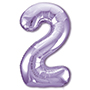 1207-3719 Р ЦИФРА 2  40" Пастель Lavender