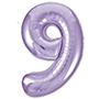 1207-3727 Р ЦИФРА 9  40" Пастель Lavender