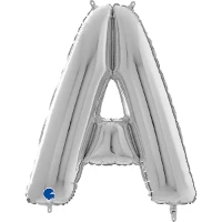 1207-3766 Г БУКВА А  26" Silver