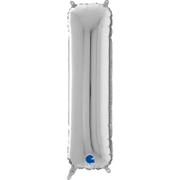 1207-3774 Г БУКВА I   26" Silver