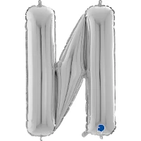 1207-3779 Г БУКВА И  26" Silver