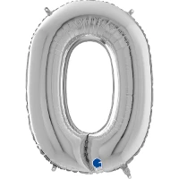1207-3780 Г БУКВА О  26" Silver