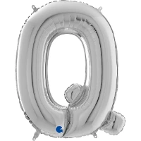 1207-3782 Г БУКВА Q  26" Silver