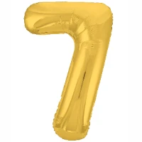 1207-3818 Р ЦИФРА 7  40" Металлик Gold