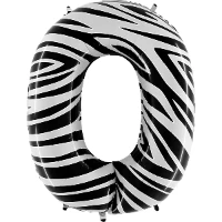 1207-3903 Г ЦИФРА 0  40" Zebra