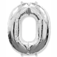 1207-4247 Ф ЦИФРА 0  32" Silver