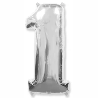 1207-4248 Ф ЦИФРА 1  32" Silver