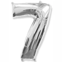 1207-4254 Ф ЦИФРА 7  32" Silver