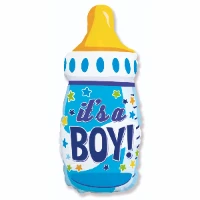 1207-4257 Ф ФИГУРА Бутылка IT'S A BOY голубая