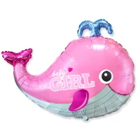 1207-4288 Ф ФИГУРА Кит BABY GIRL розовый