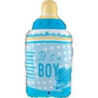 1207-4330 Г ФИГУРА IT'S A BOY Бутылка голубая