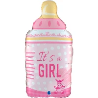 1207-4331 Г ФИГУРА IT'S A GIRL Бутылка розовая