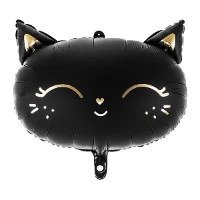 1207-4365 ПД ФИГУРА Кошка голова Black