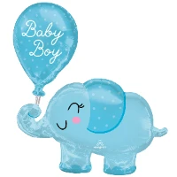 1207-4408 А ФИГУРА/P60 Слоник голубой BABY BOY