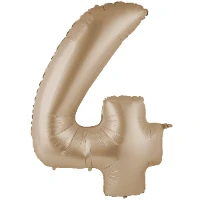 1207-4665 Г ЦИФРА 4  40" Сатин Cream