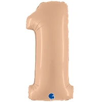 1207-4671 Г ЦИФРА 1  40" Сатин Nude