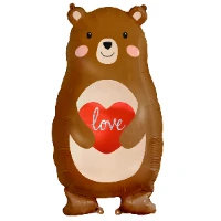 1207-4699 К ФИГУРА LOVE Мишка с сердцем