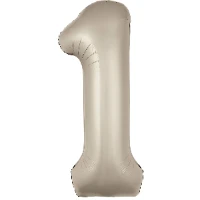 1207-4711 Р ЦИФРА 1  40" Сатин Cream