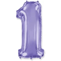 1207-4735 Ф ЦИФРА 1  40" Lilac