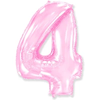 1207-4765 Ф ЦИФРА 4  40" Pink