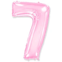 1207-4768 Ф ЦИФРА 7  40" Pink