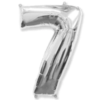 1207-4827 Ф ЦИФРА 7  40" Silver  без УП