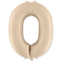 1207-4829 Ф ЦИФРА 0  40" Сатин Cream