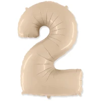1207-4831 Ф ЦИФРА 2  40" Сатин Cream