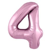 1207-4905 Р ЦИФРА 4  40" Металлик Flamingo