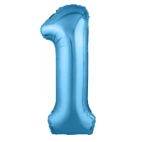 1207-4912 Р ЦИФРА 1  40" Металлик Cool Blue