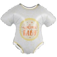 1207-4991 К ФИГУРА Боди WELCOME BABY белое