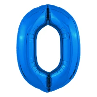 1207-5021 Р ЦИФРА 0  40" Металлик Blue