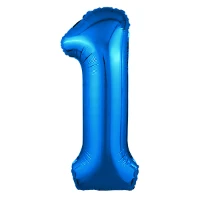1207-5022 Р ЦИФРА 1  40" Металлик Blue